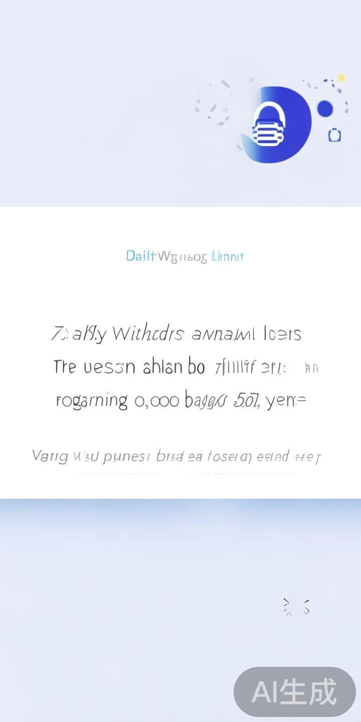 每日提现限额：限制用户每天可提现的最大金额，通常在
